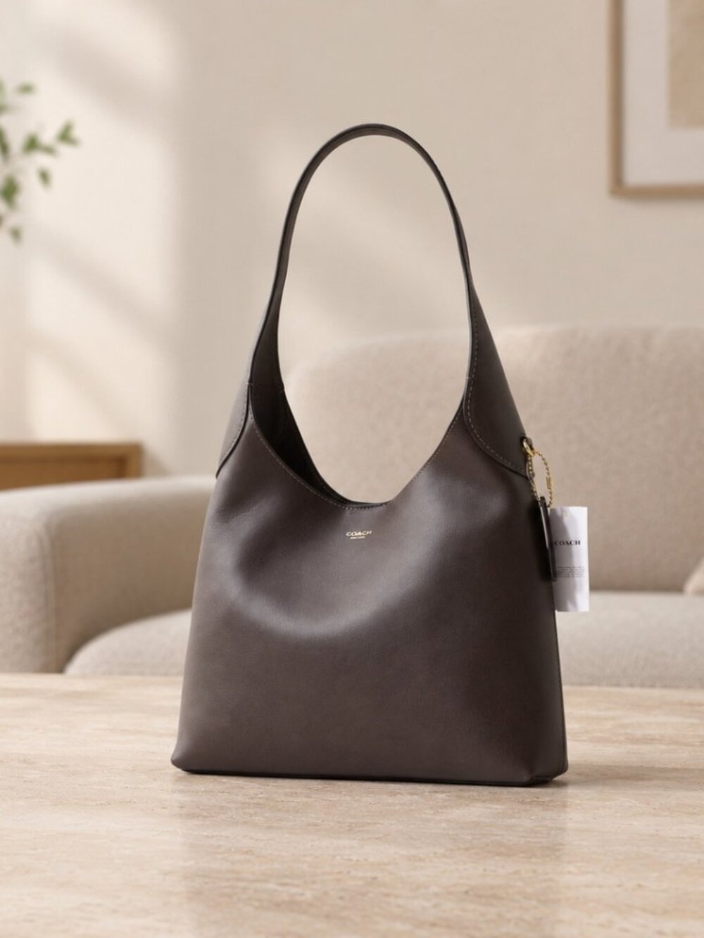 Coach Brooklyn 28 Shoulder Bag-Maple - Picture 1 of 9
